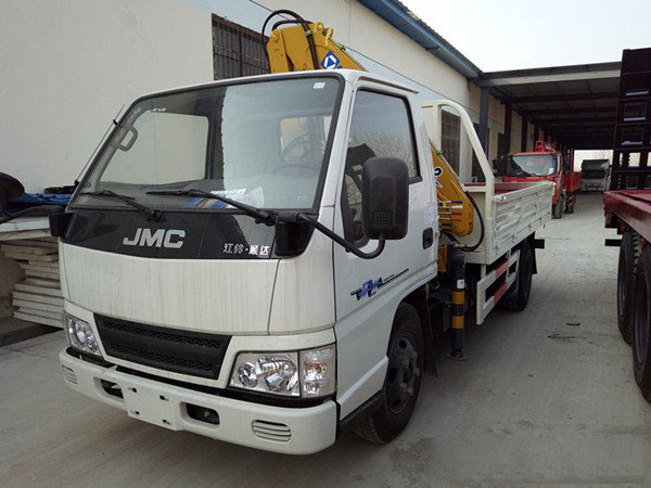 徐工折臂2噸江鈴隨車吊（江鈴2噸隨車起重運輸車） 圖片展示4