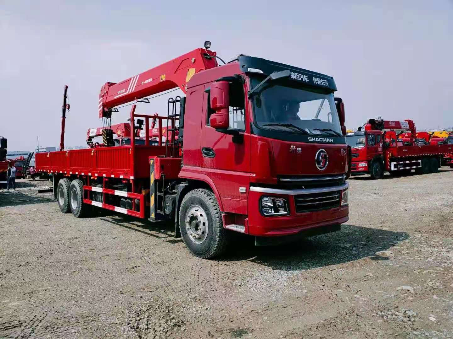 陜汽德龍翼6 金牌三一12噸隨車吊
