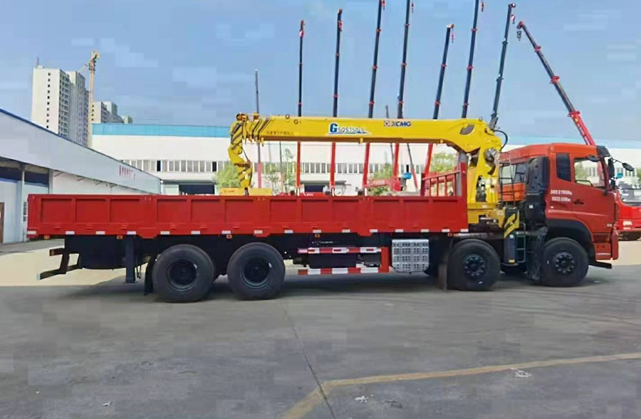 東風天龍徐工14噸隨車吊 國六410馬力圖片展示2